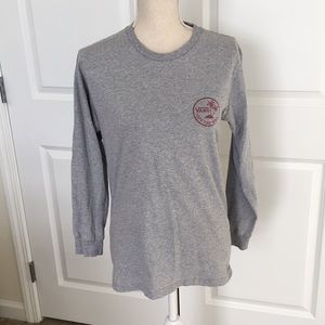 Grey Vans Long Sleeve Tee